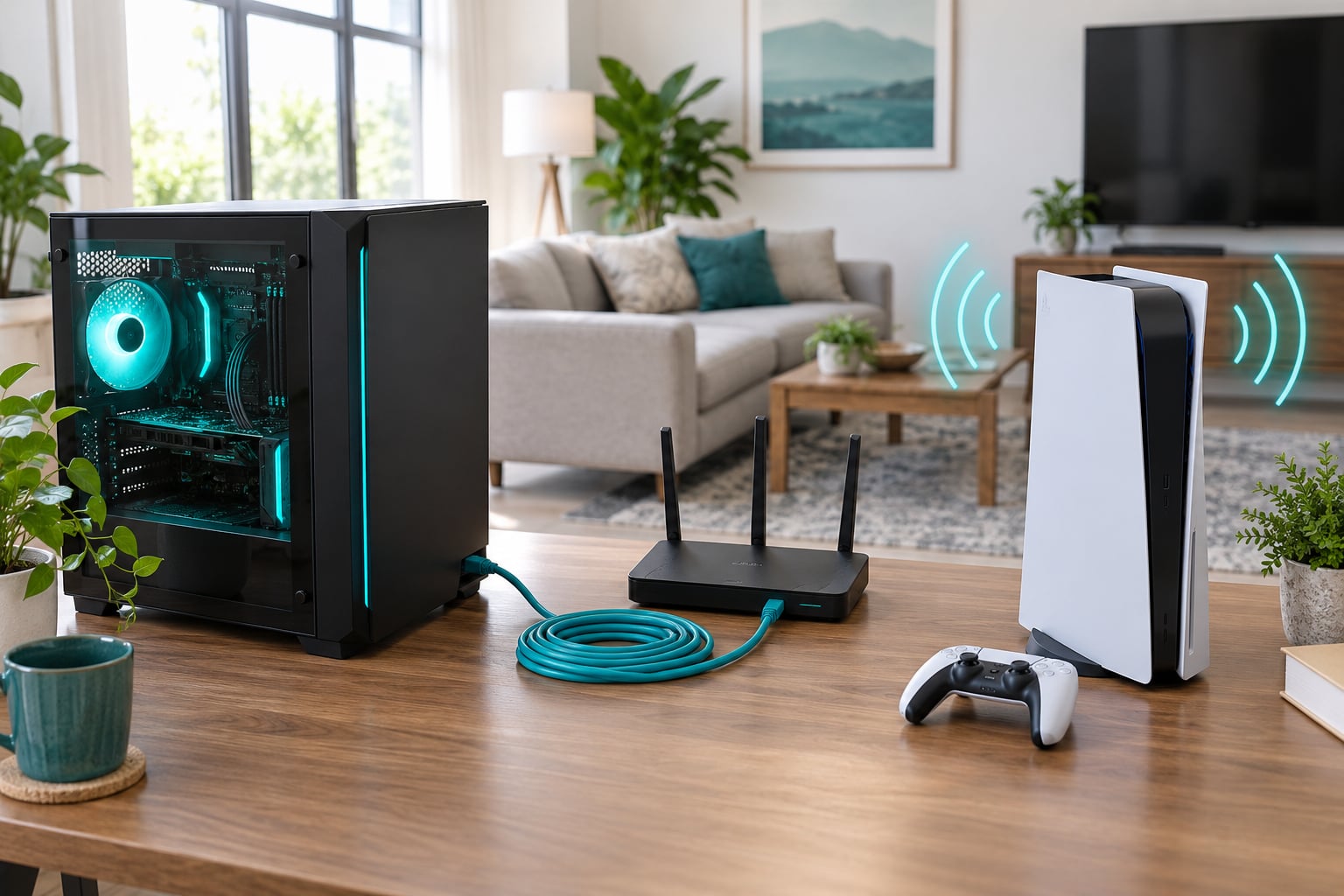how wired versus wireless internet affects gaming