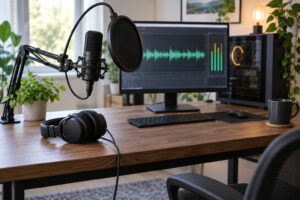 how to reduce microphone background noise while streaming