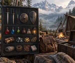 how to manage inventory in open world games