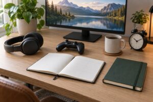 how to build a gaming routine that fits a work schedule