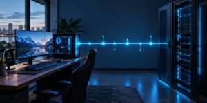 how latency compensation works in online shooters