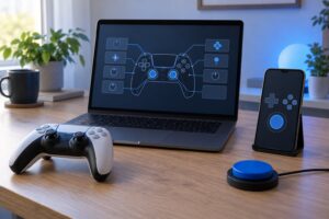 how to play games one handed
