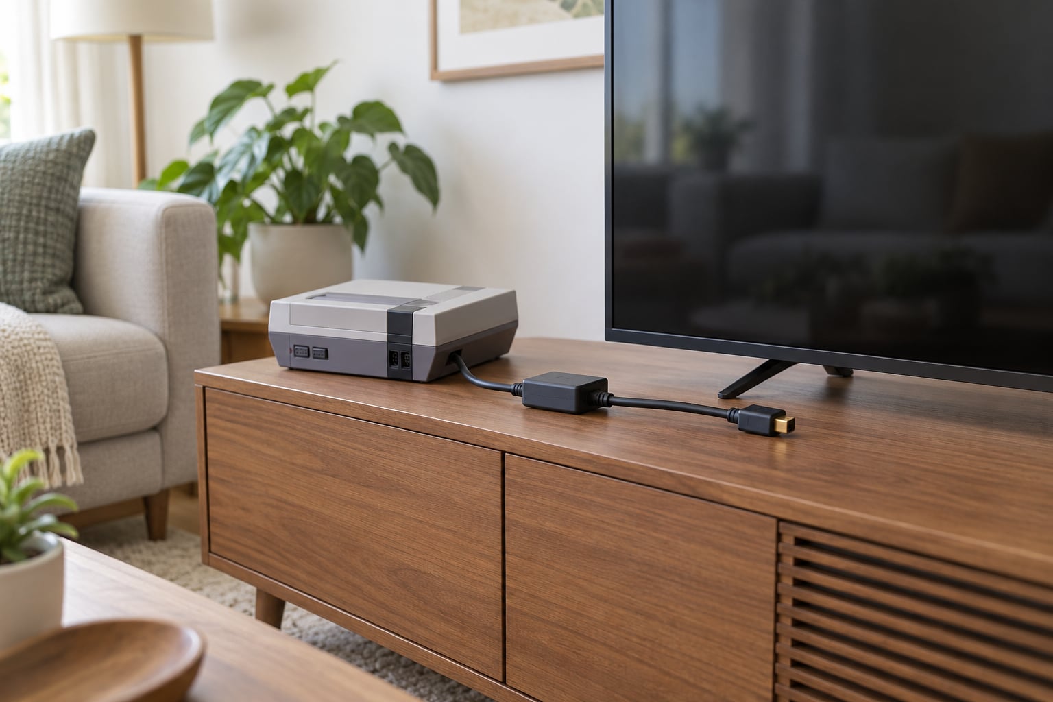 how to connect a retro console to a 4k tv
