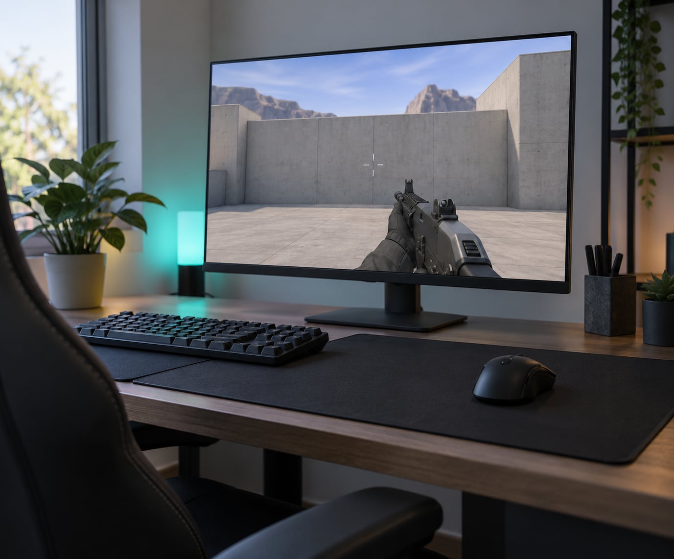 how to get better at aim in first person shooters