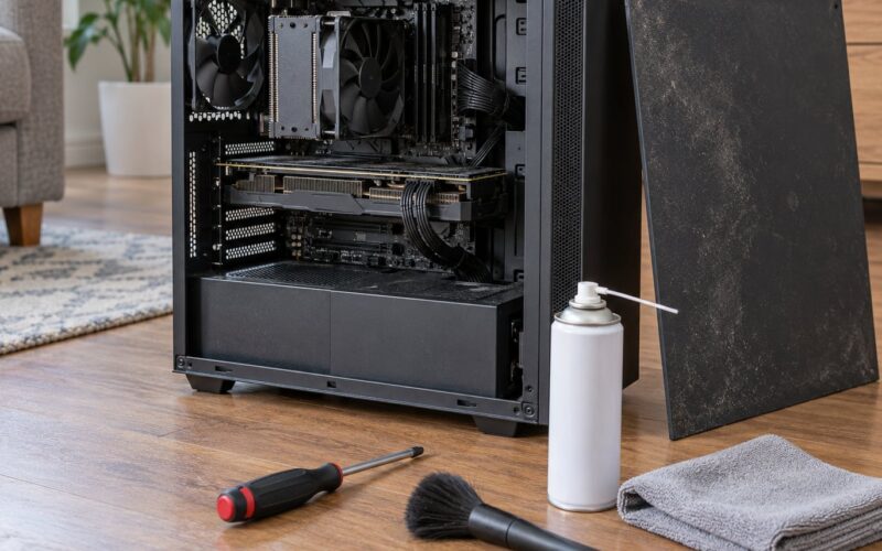 How to Clean Dust Out of a Gaming PC Without Damage (2026)