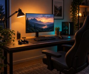 how to prevent eye strain while gaming