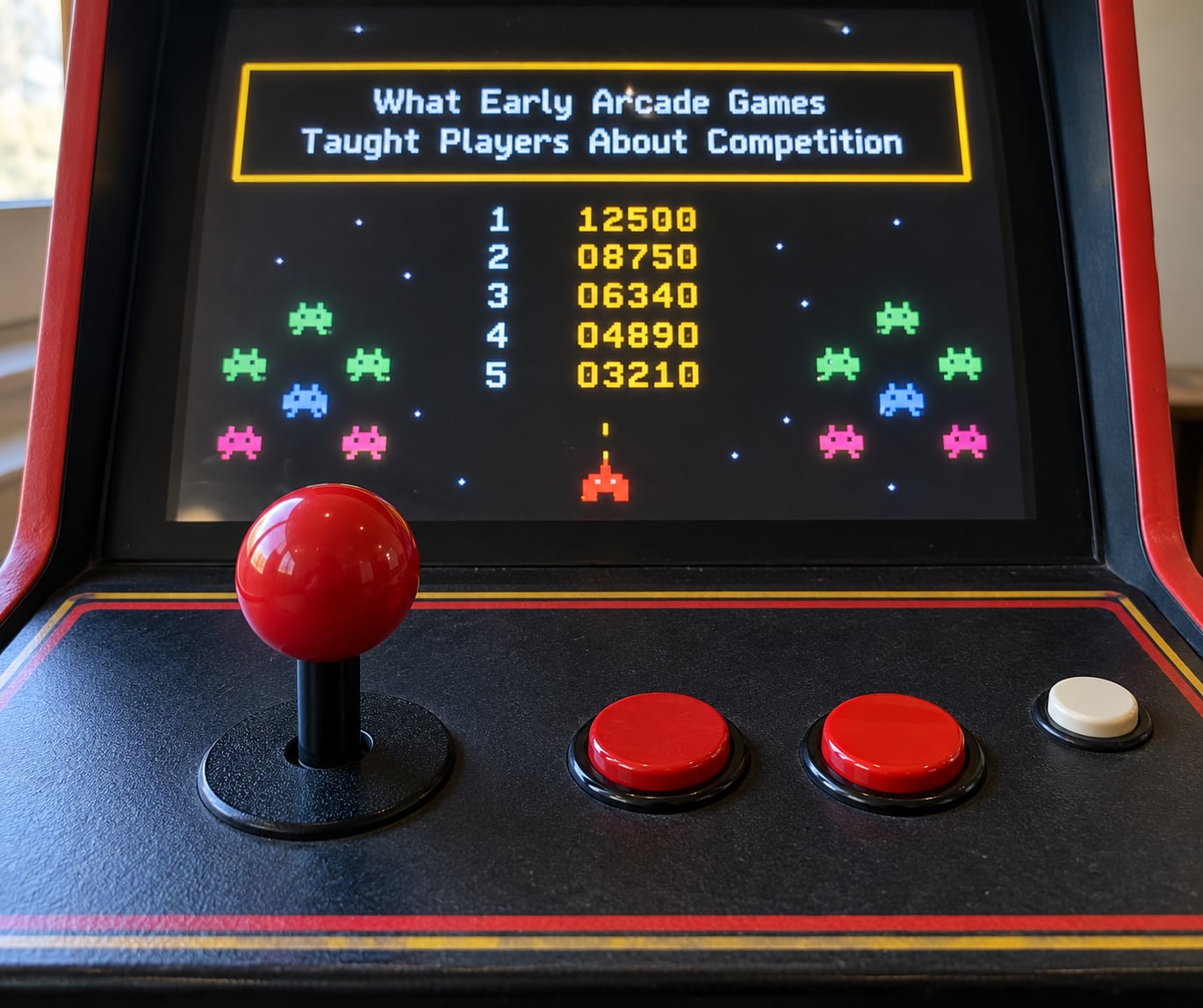 What Early Arcade Games Taught Players About Competition