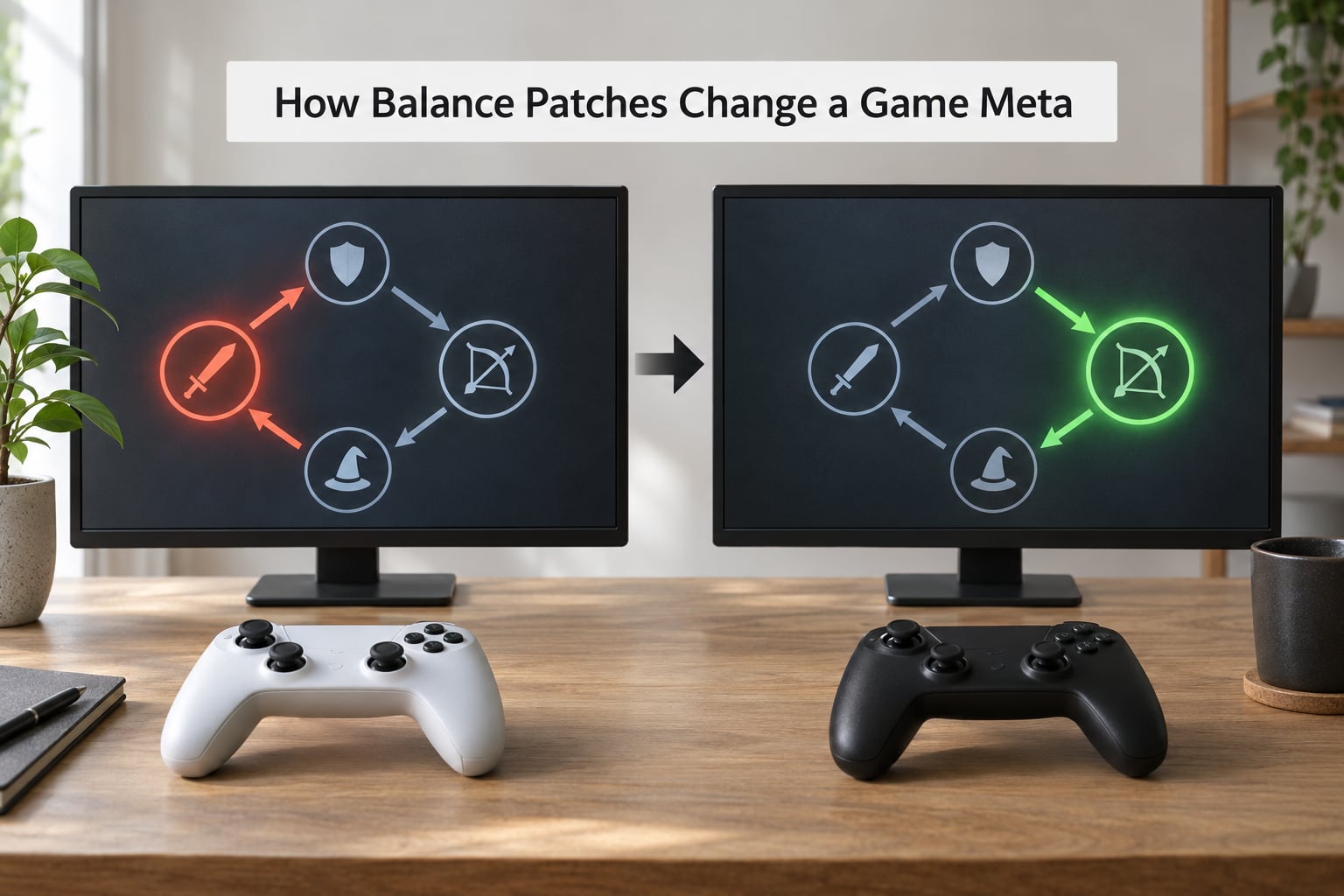 How Balance Patches Change a Game Meta