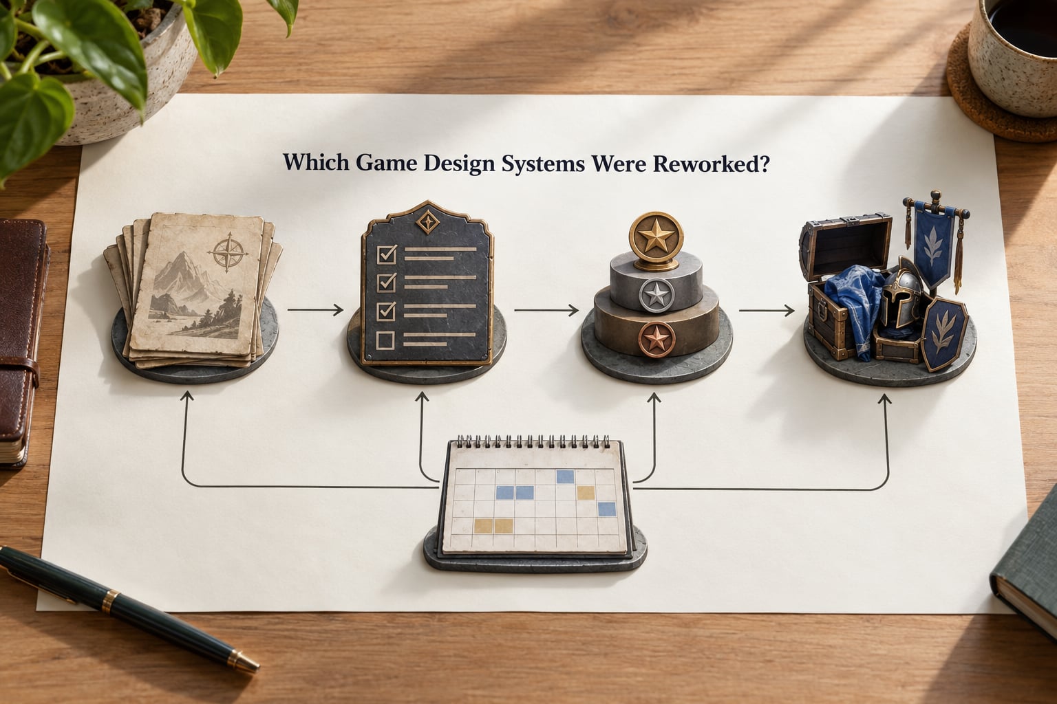 Which Game Design Systems Were Reworked?