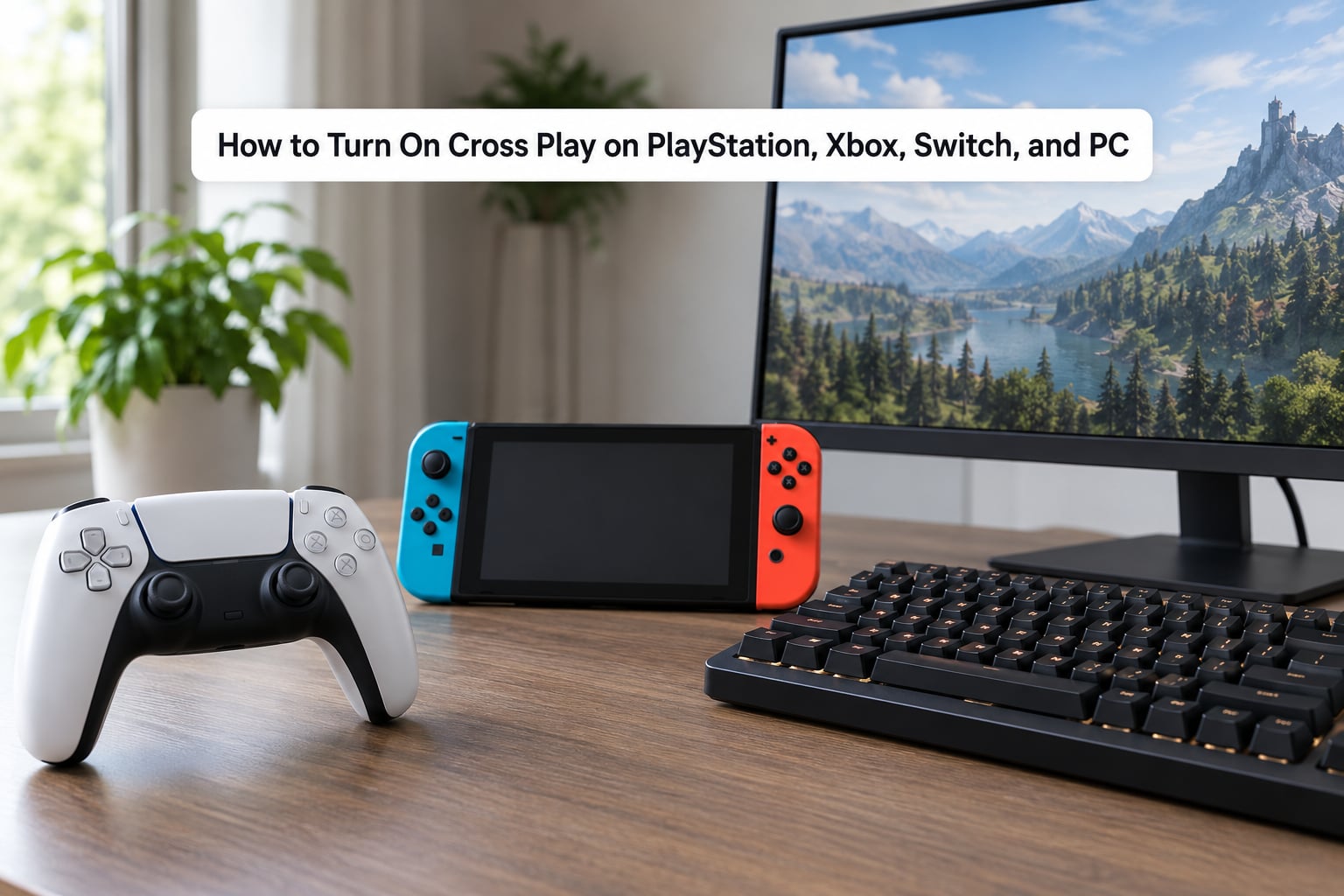 How to Turn On Cross Play on PlayStation, Xbox, Switch, and PC
