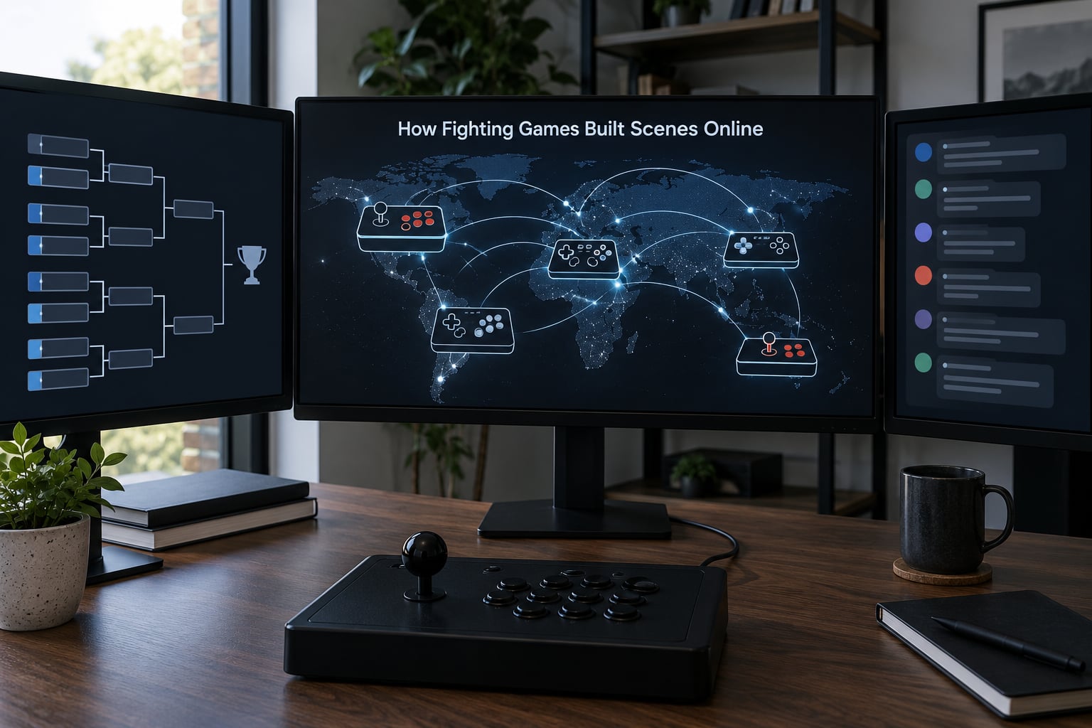 How Fighting Games Built Scenes Online