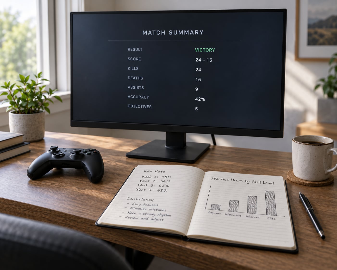 Practice Hours by Skill Level