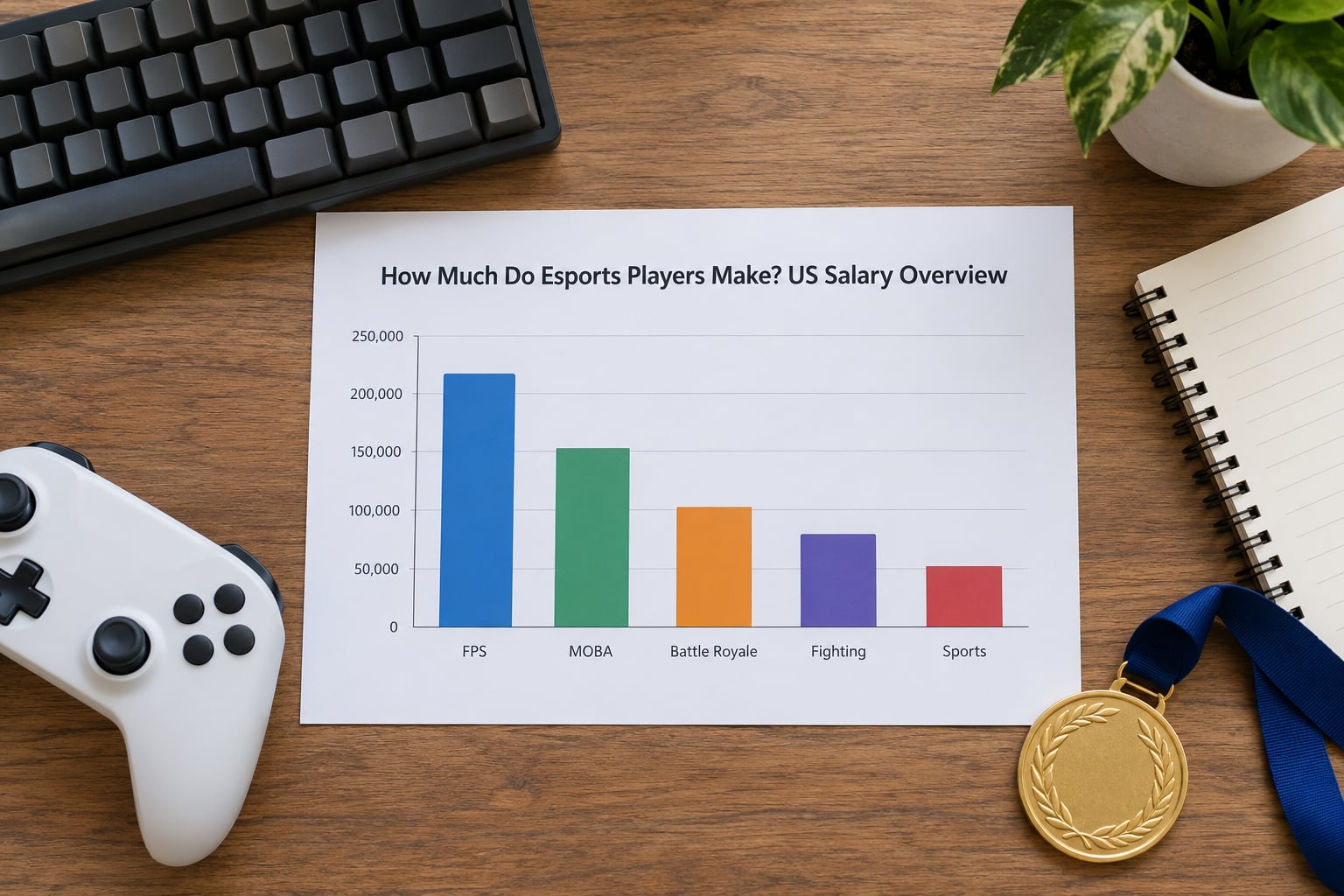 How Much Do Esports Players Make? US Salary Overview
