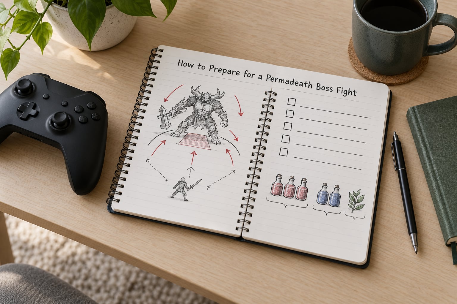 How to Prepare for a Permadeath Boss Fight