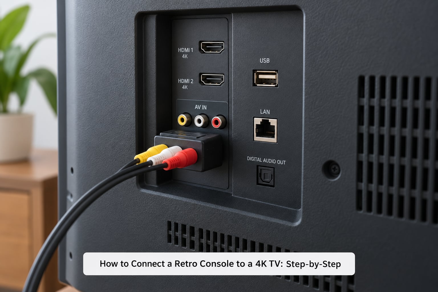 How to Connect a Retro Console to a 4K TV: Step-by-Step