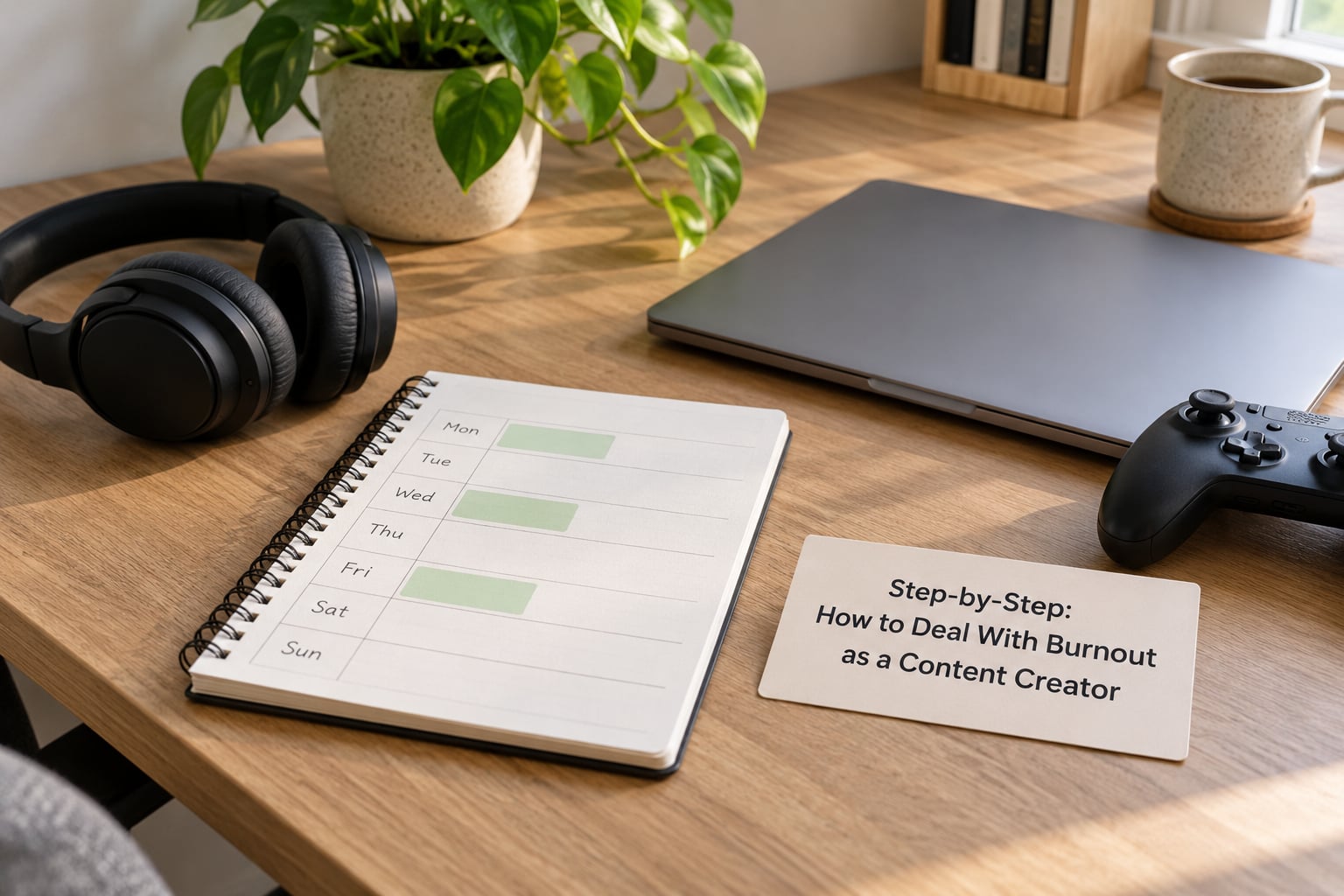 Step-by-Step: How to Deal With Burnout as a Content Creator