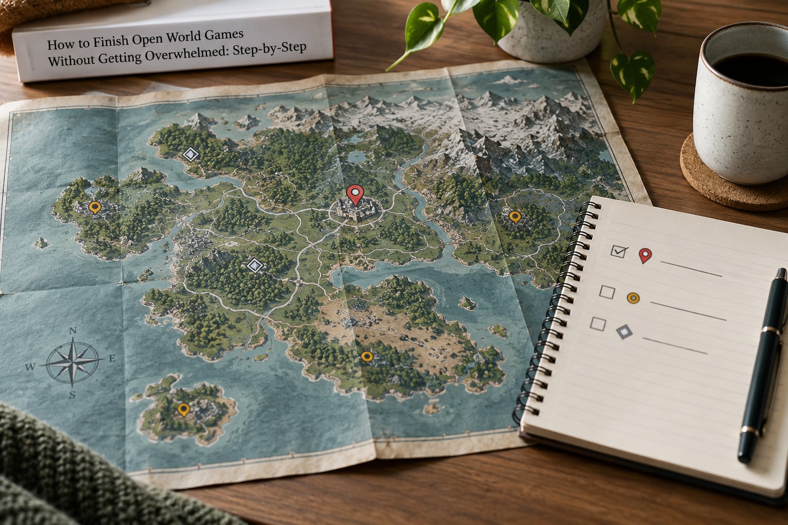 How to Finish Open World Games Without Getting Overwhelmed: Step-by-Step