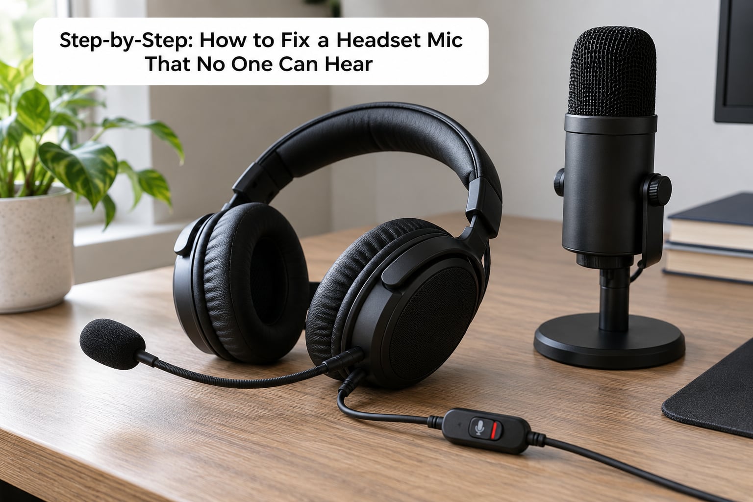 Step-by-Step: How to Fix a Headset Mic That No One Can Hear