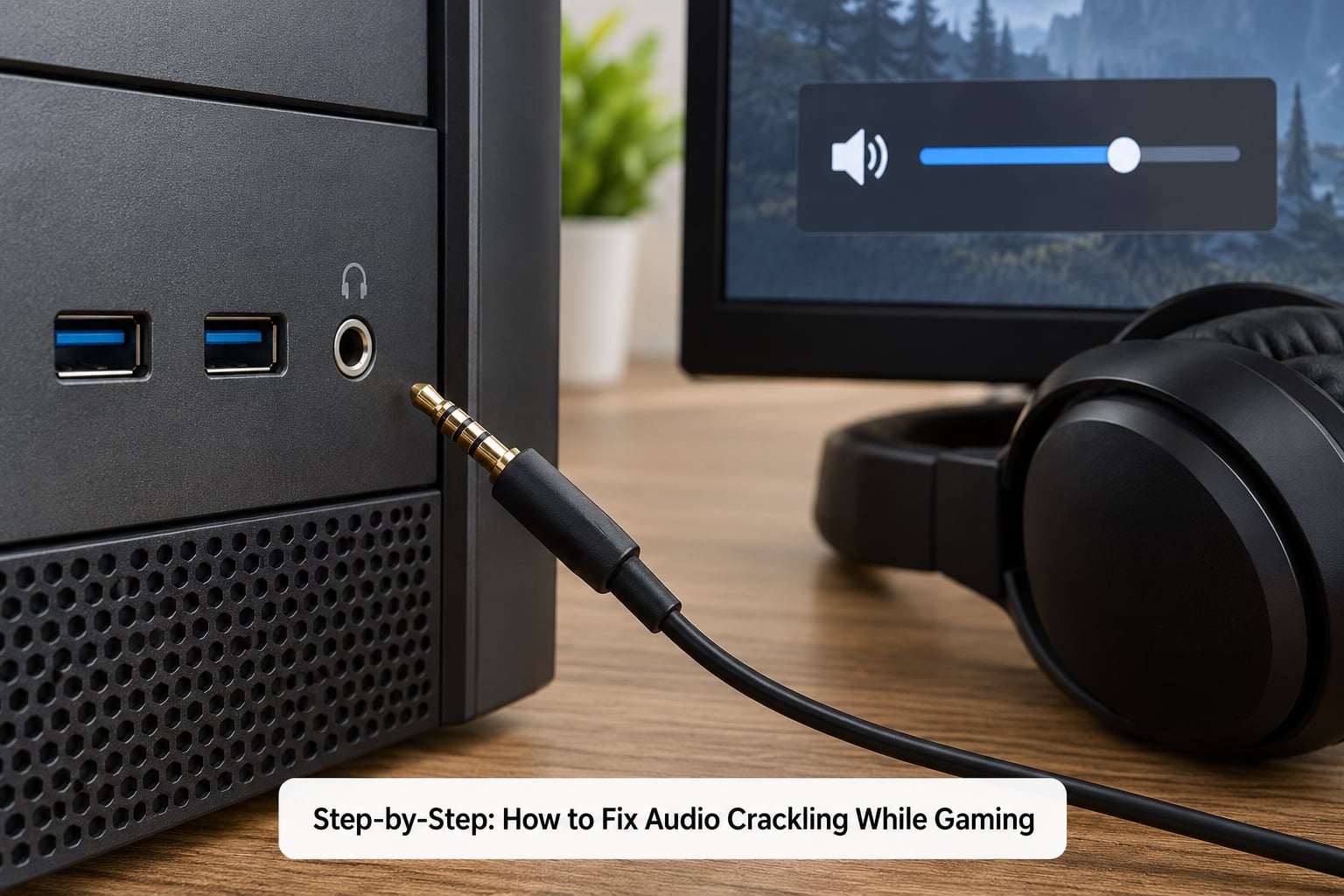Step-by-Step: How to Fix Audio Crackling While Gaming
