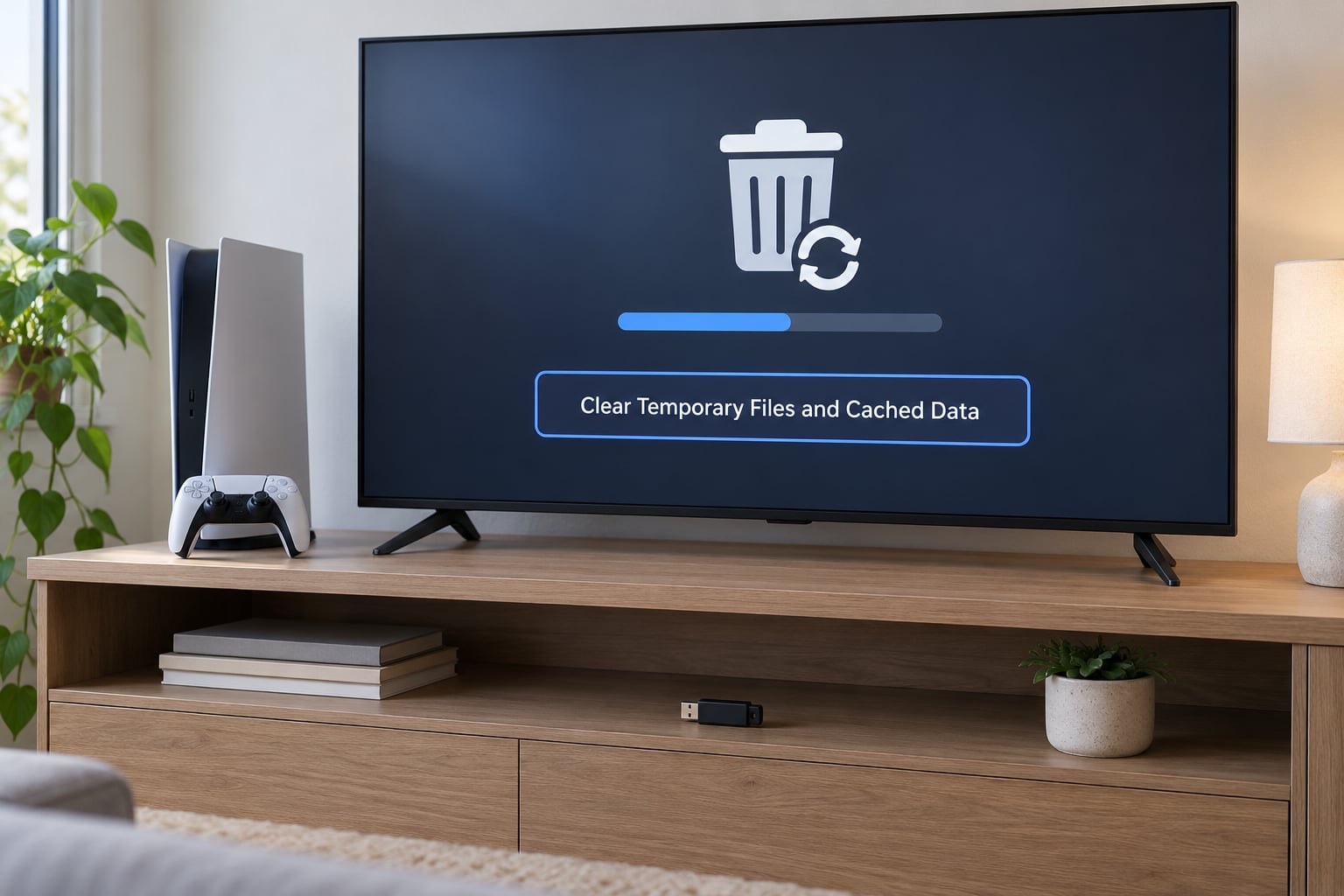 Clear Temporary Files and Cached Data