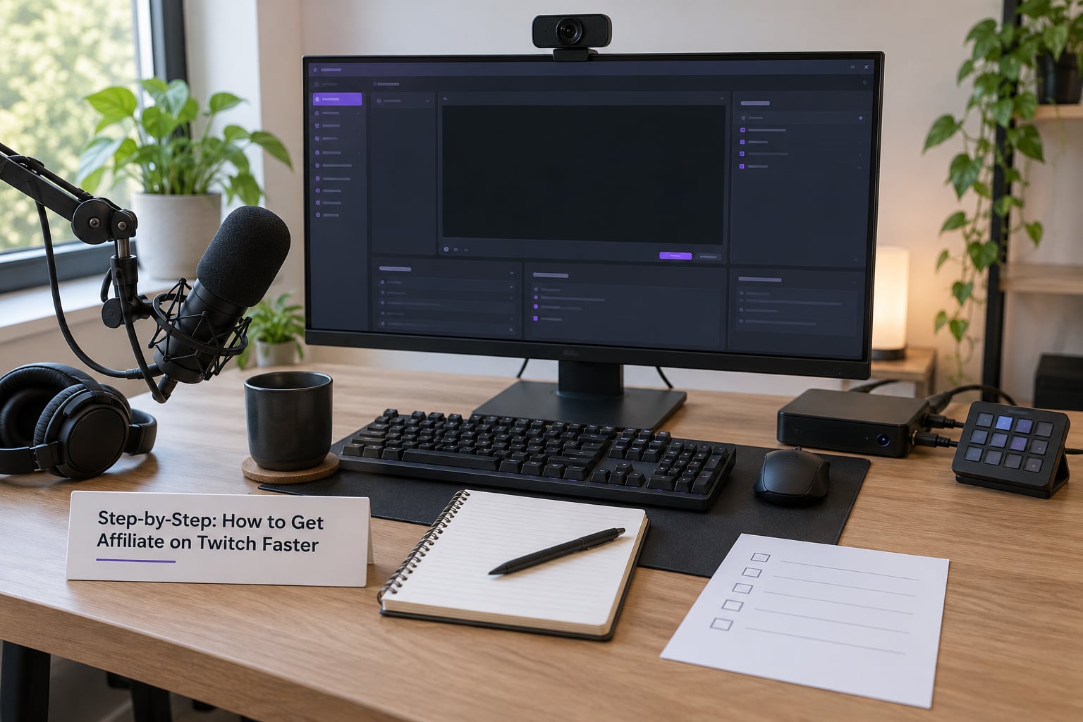 Step-by-Step: How to Get Affiliate on Twitch Faster