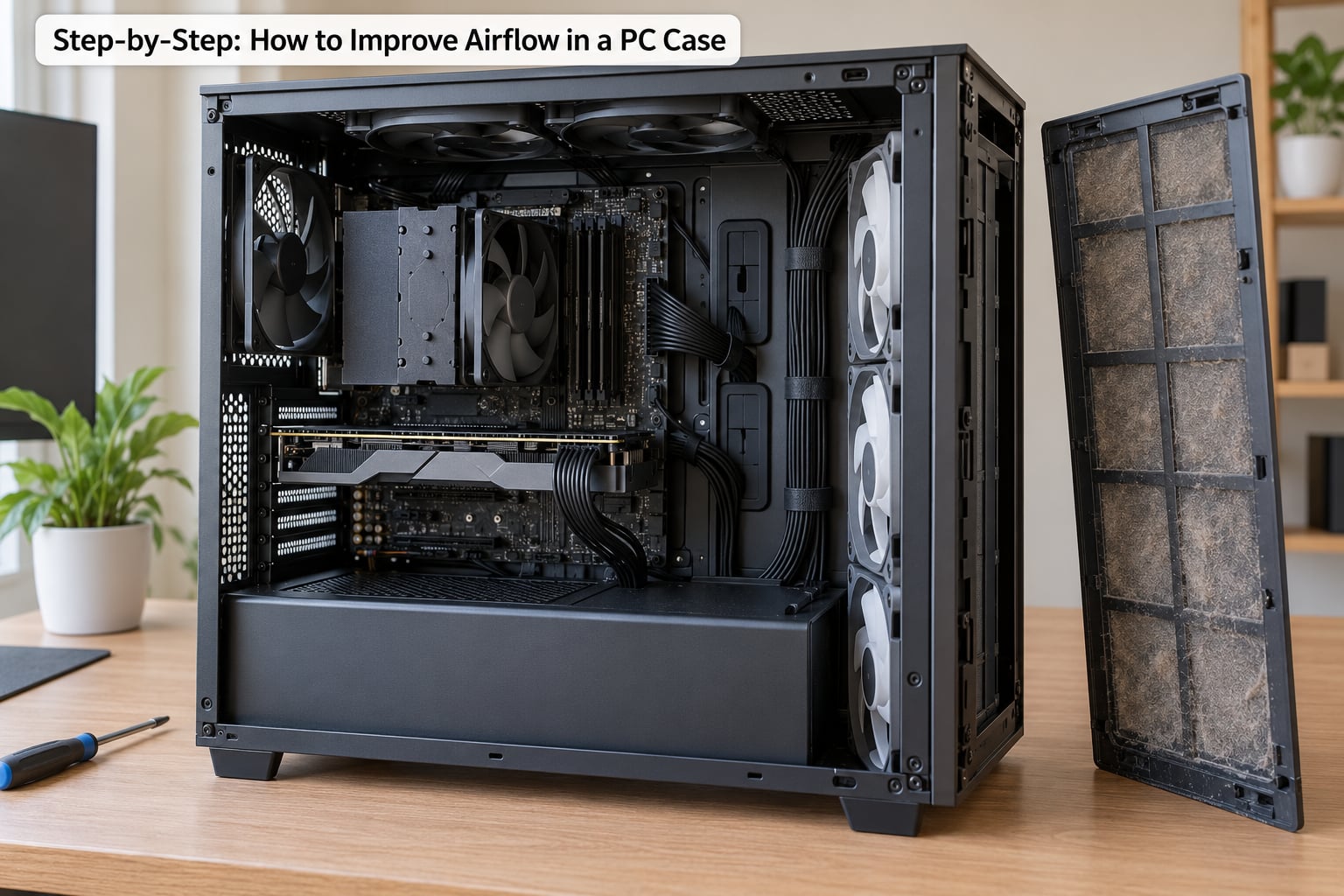 Step-by-Step: How to Improve Airflow in a PC Case