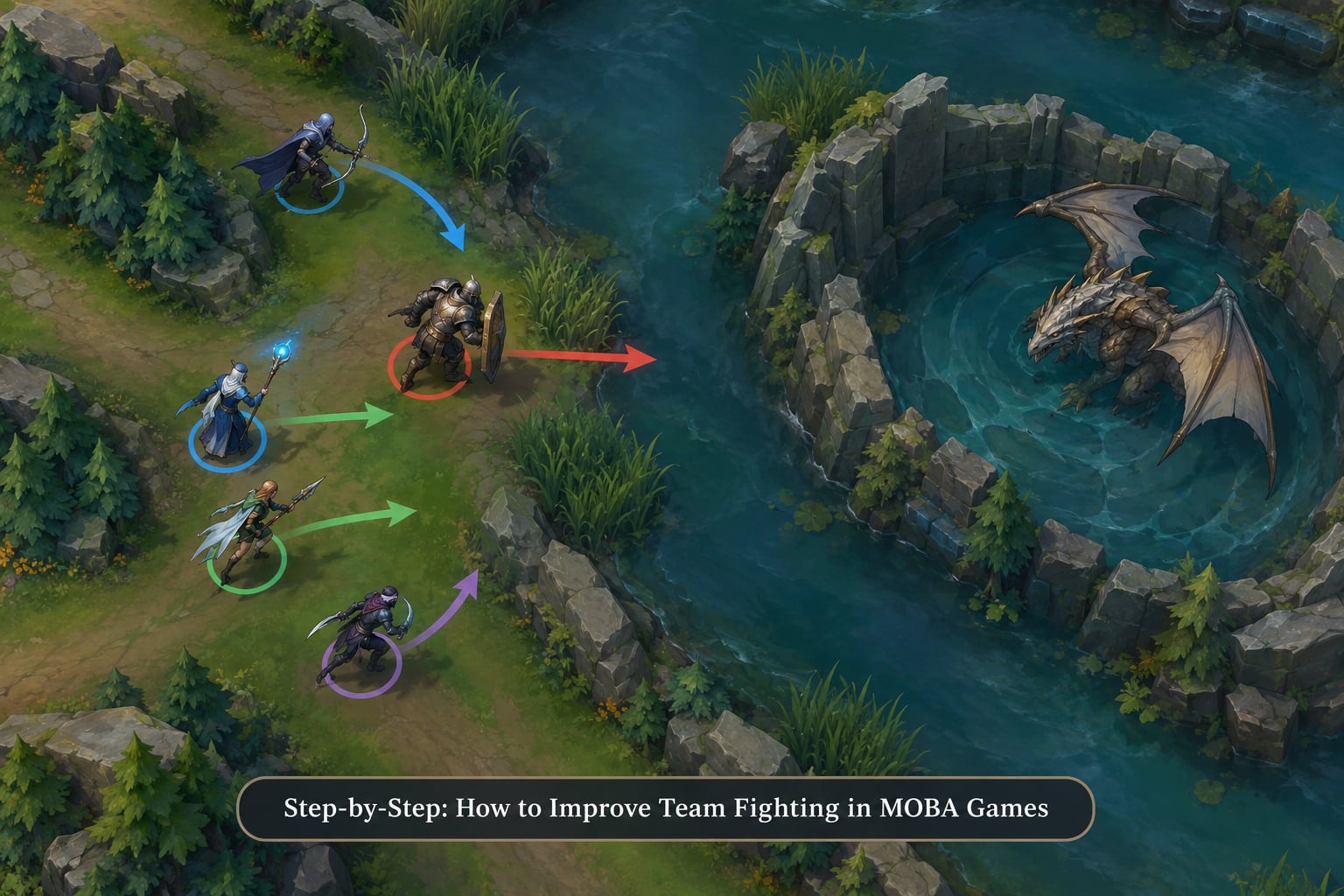 Step-by-Step: How to Improve Team Fighting in MOBA Games