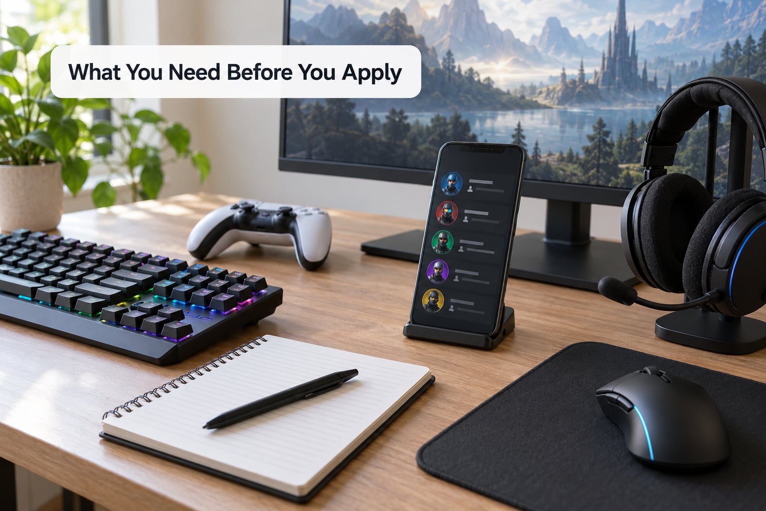 What You Need Before You Apply