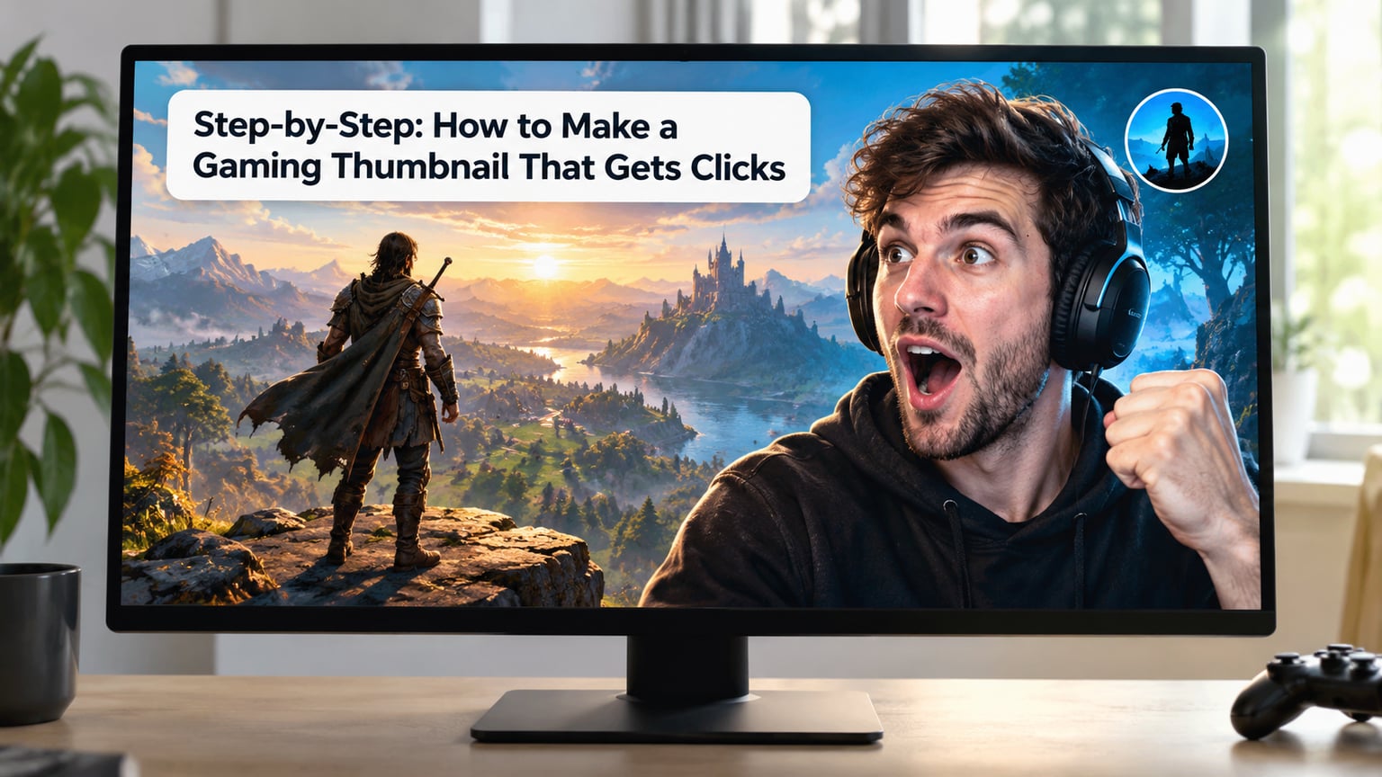 Step-by-Step: How to Make a Gaming Thumbnail That Gets Clicks