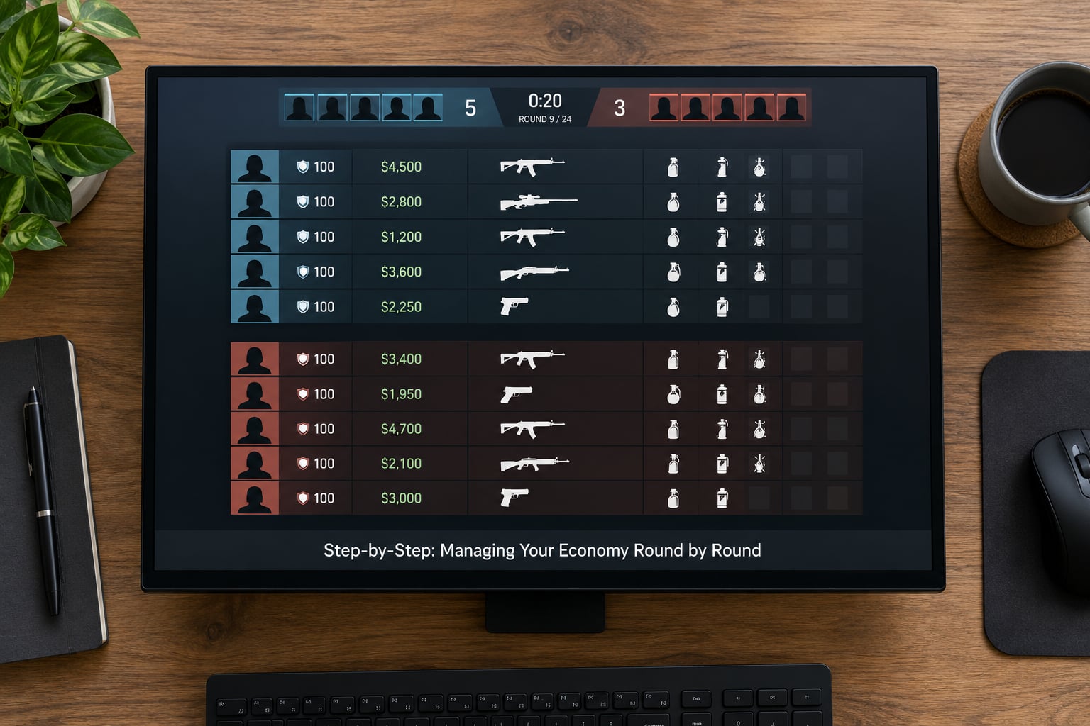 Step-by-Step: Managing Your Economy Round by Round