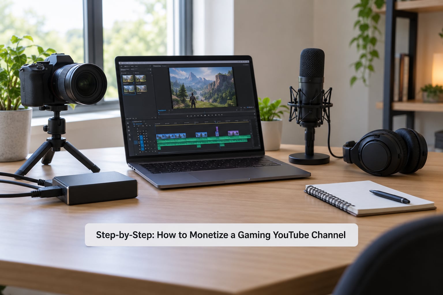 Step-by-Step: How to Monetize a Gaming YouTube Channel