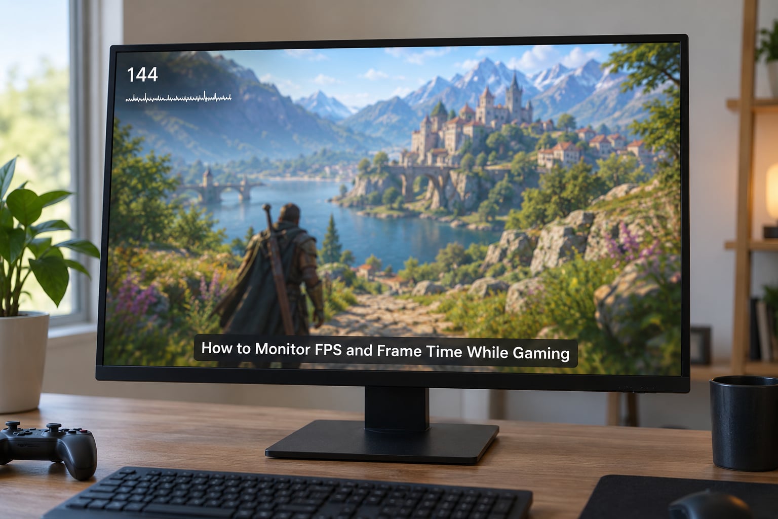 How to Monitor FPS and Frame Time While Gaming