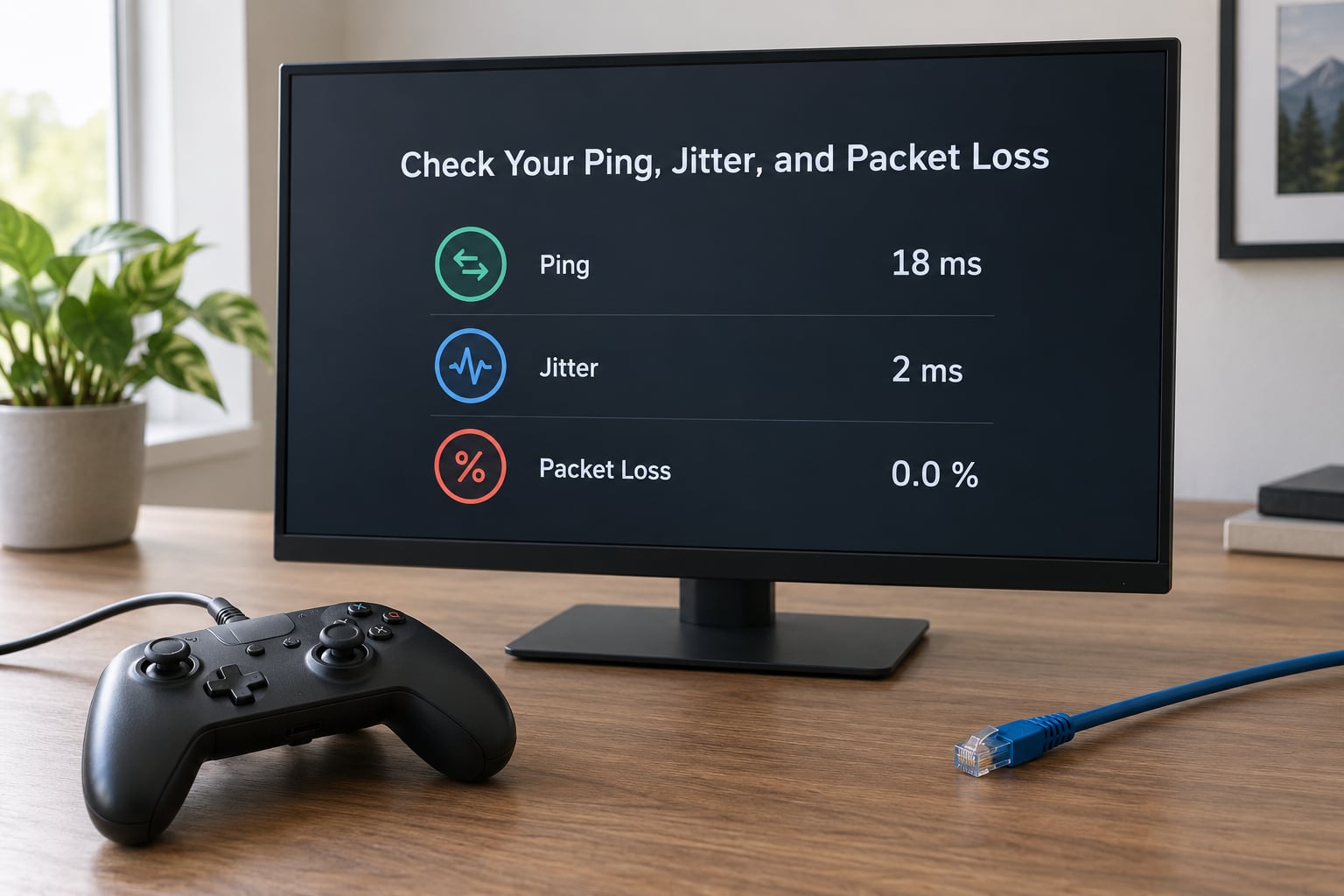 Check Your Ping, Jitter, and Packet Loss