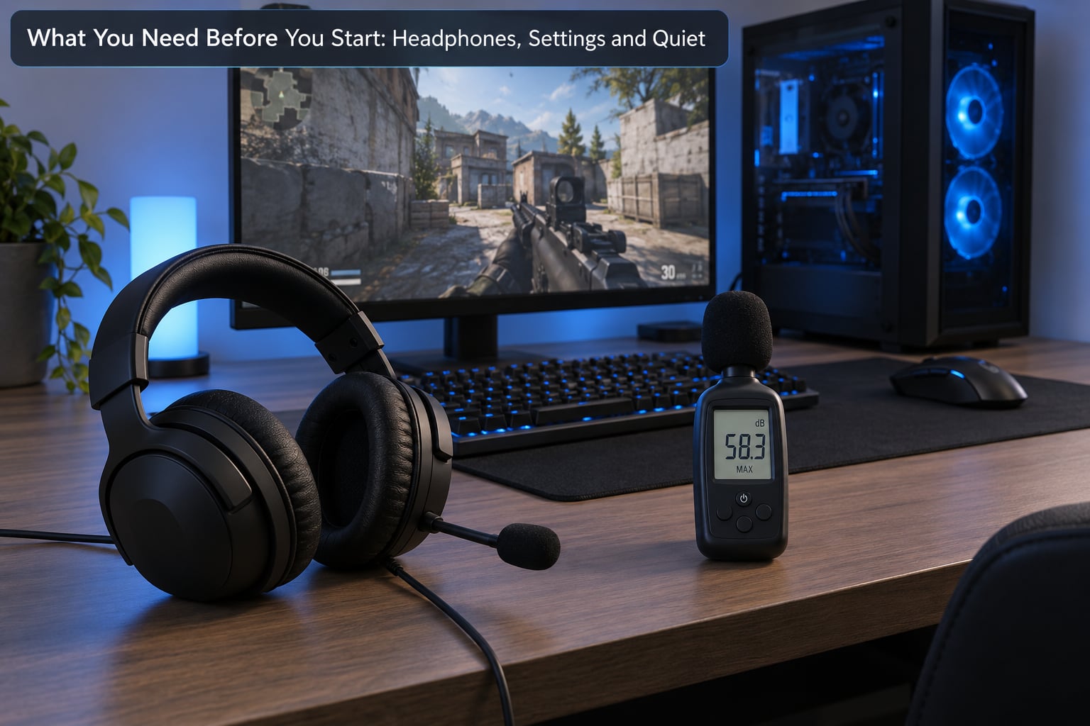 What You Need Before You Start: Headphones, Settings and Quiet