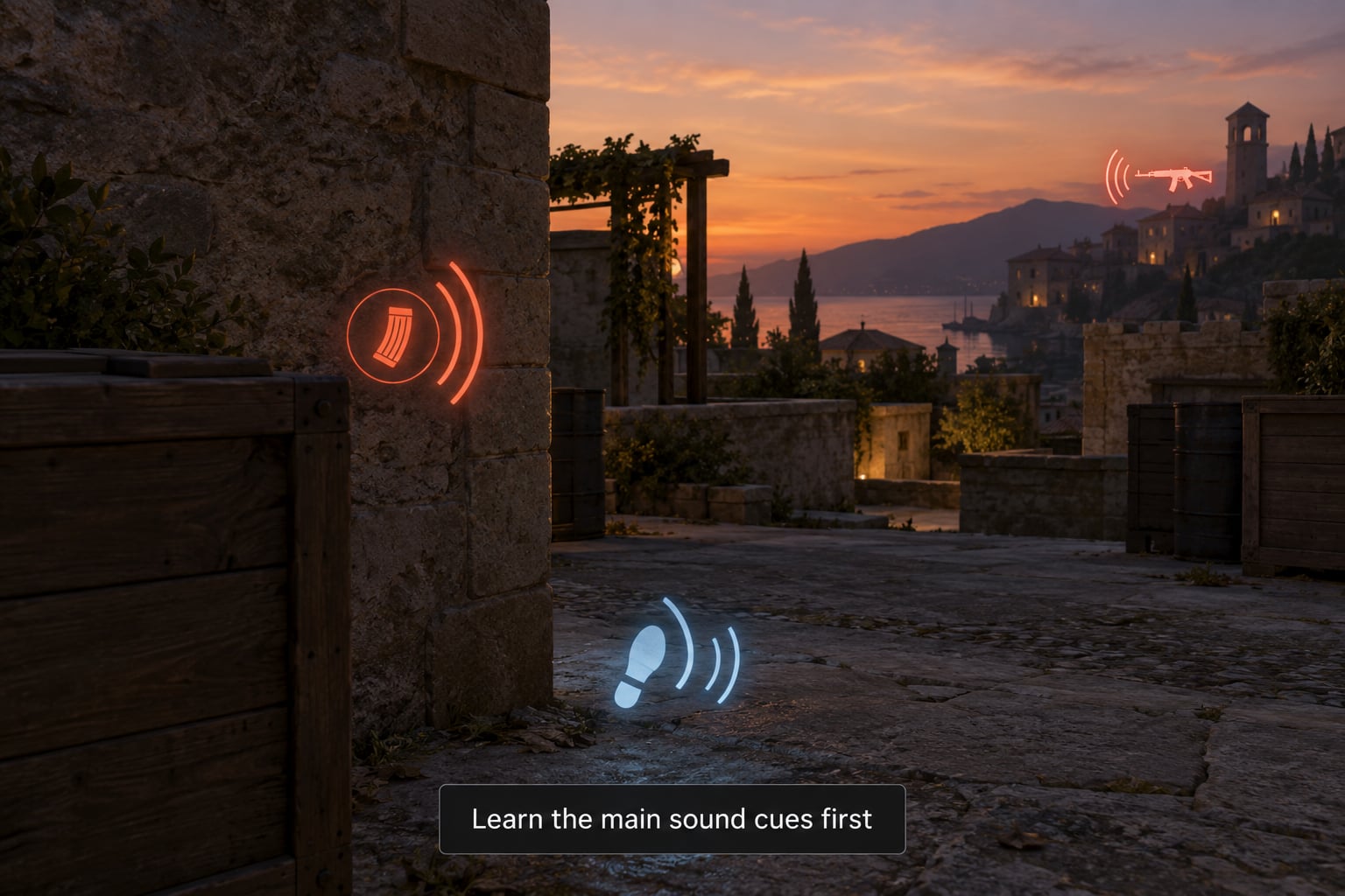 Learn the main sound cues first