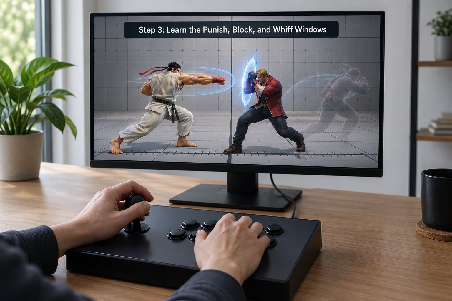 Step 3: Learn the Punish, Block, and Whiff Windows