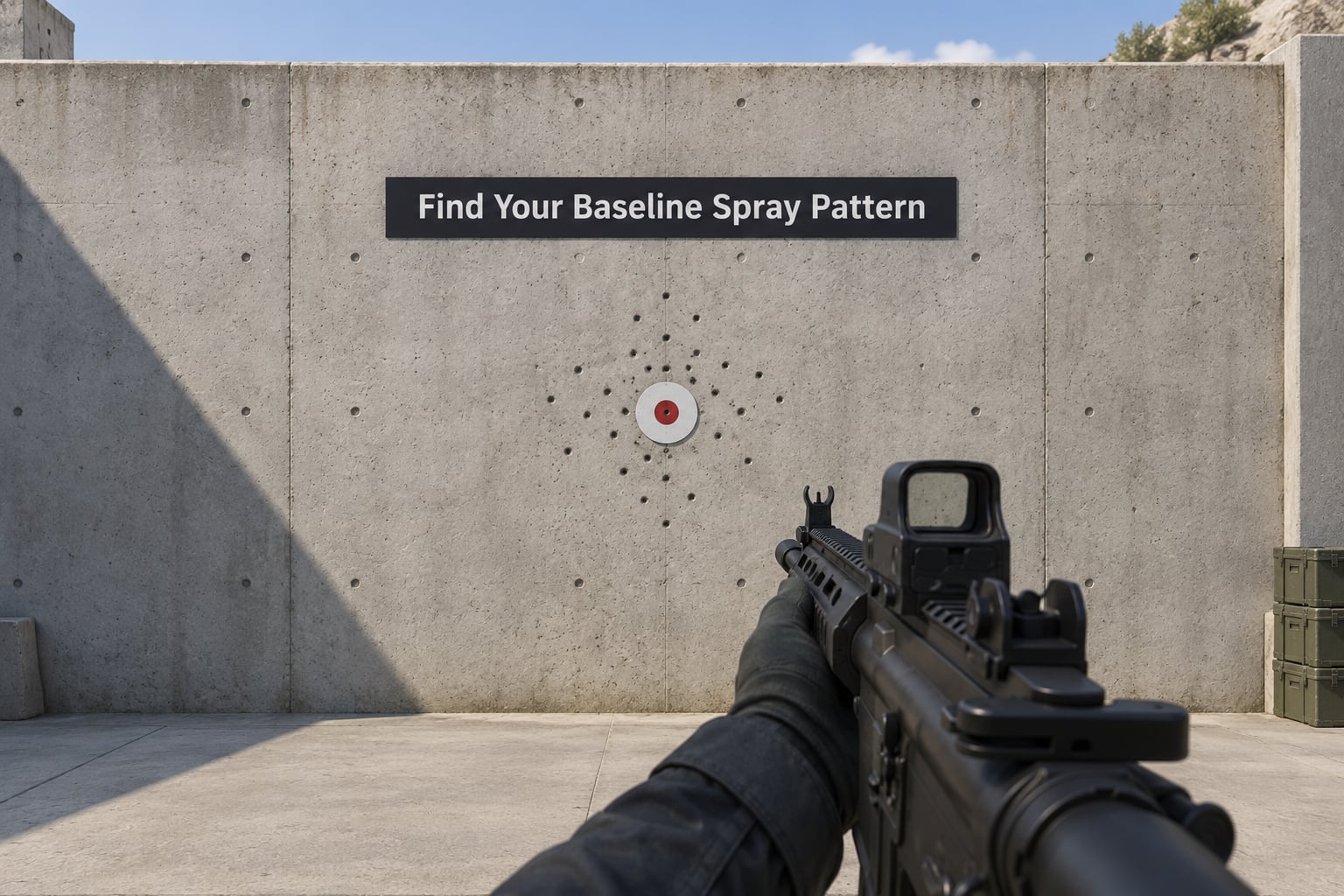 Find Your Baseline Spray Pattern