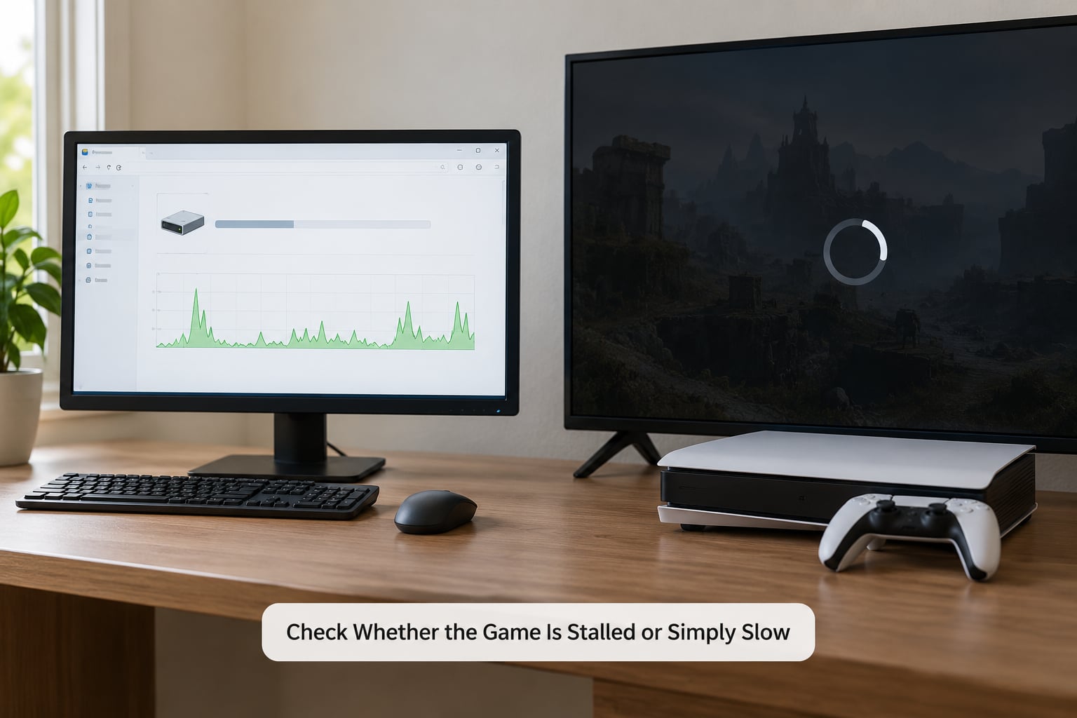 Check Whether the Game Is Stalled or Simply Slow