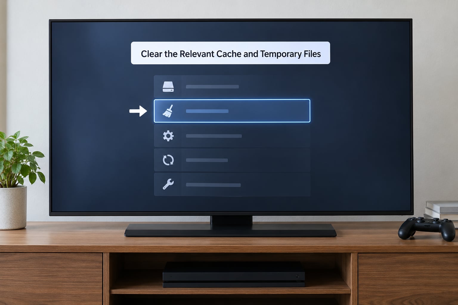 Clear the Relevant Cache and Temporary Files