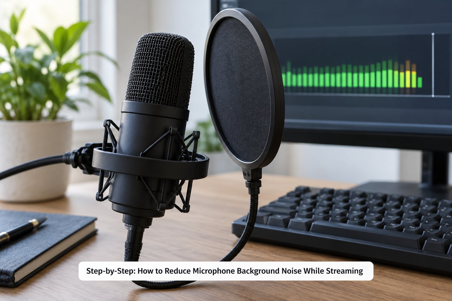 Step-by-Step: How to Reduce Microphone Background Noise While Streaming