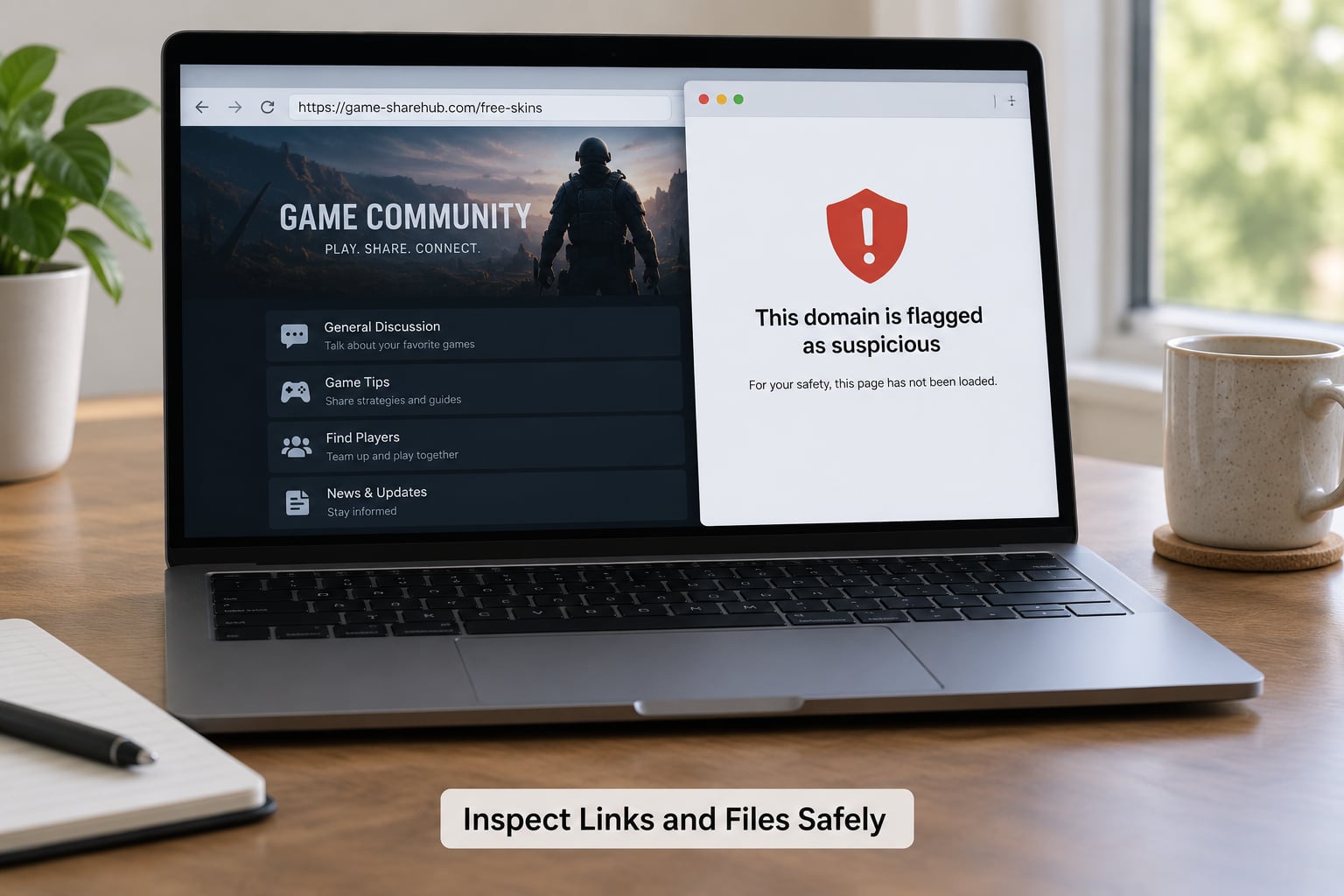 Inspect Links and Files Safely