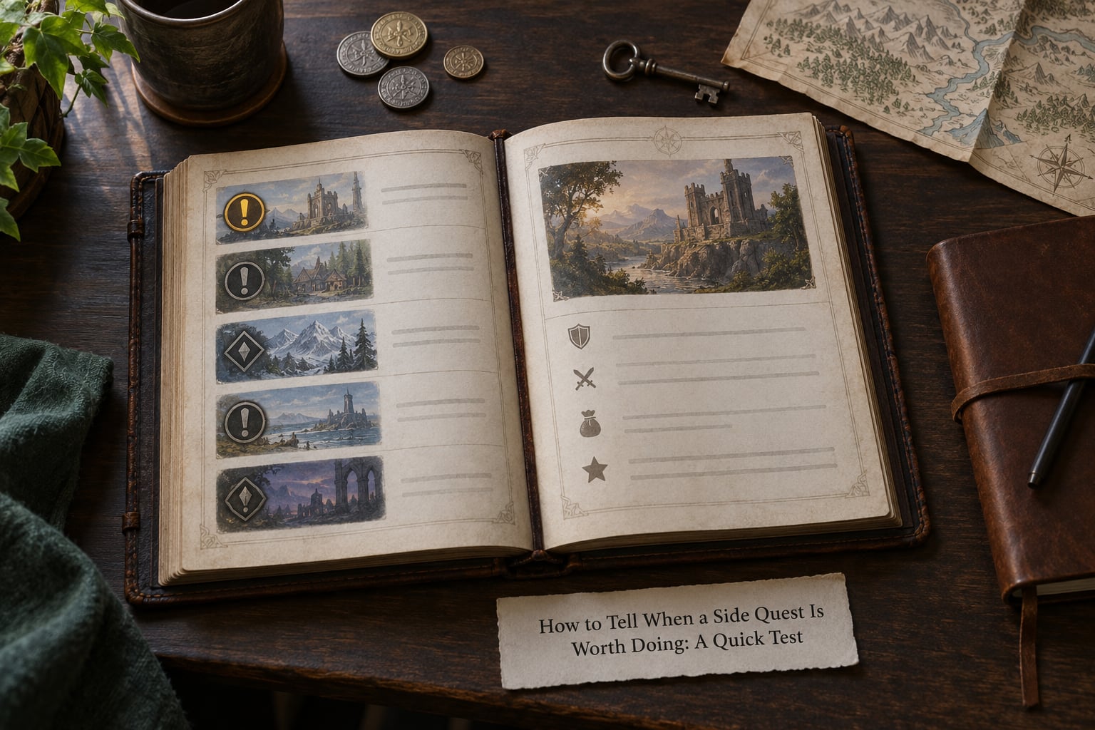 How to Tell When a Side Quest Is Worth Doing: A Quick Test