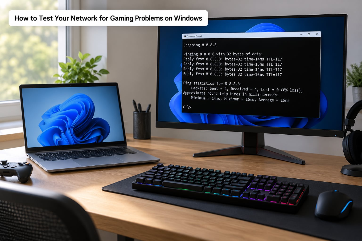 How to Test Your Network for Gaming Problems on Windows