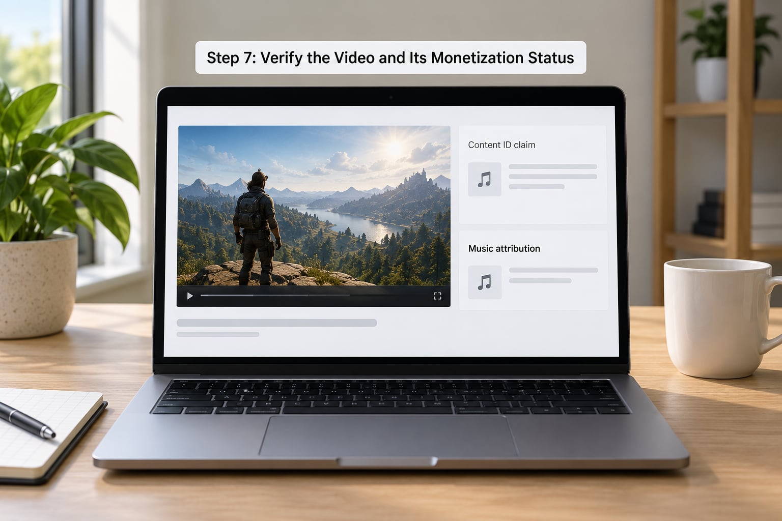 Step 7: Verify the Video and Its Monetization Status