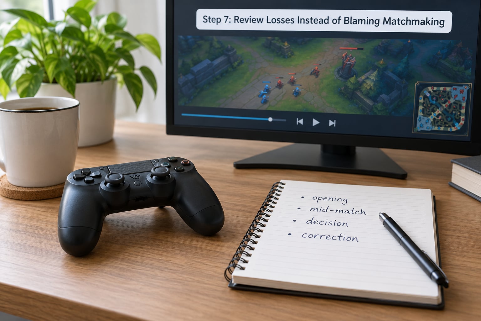 Step 7: Review Losses Instead of Blaming Matchmaking