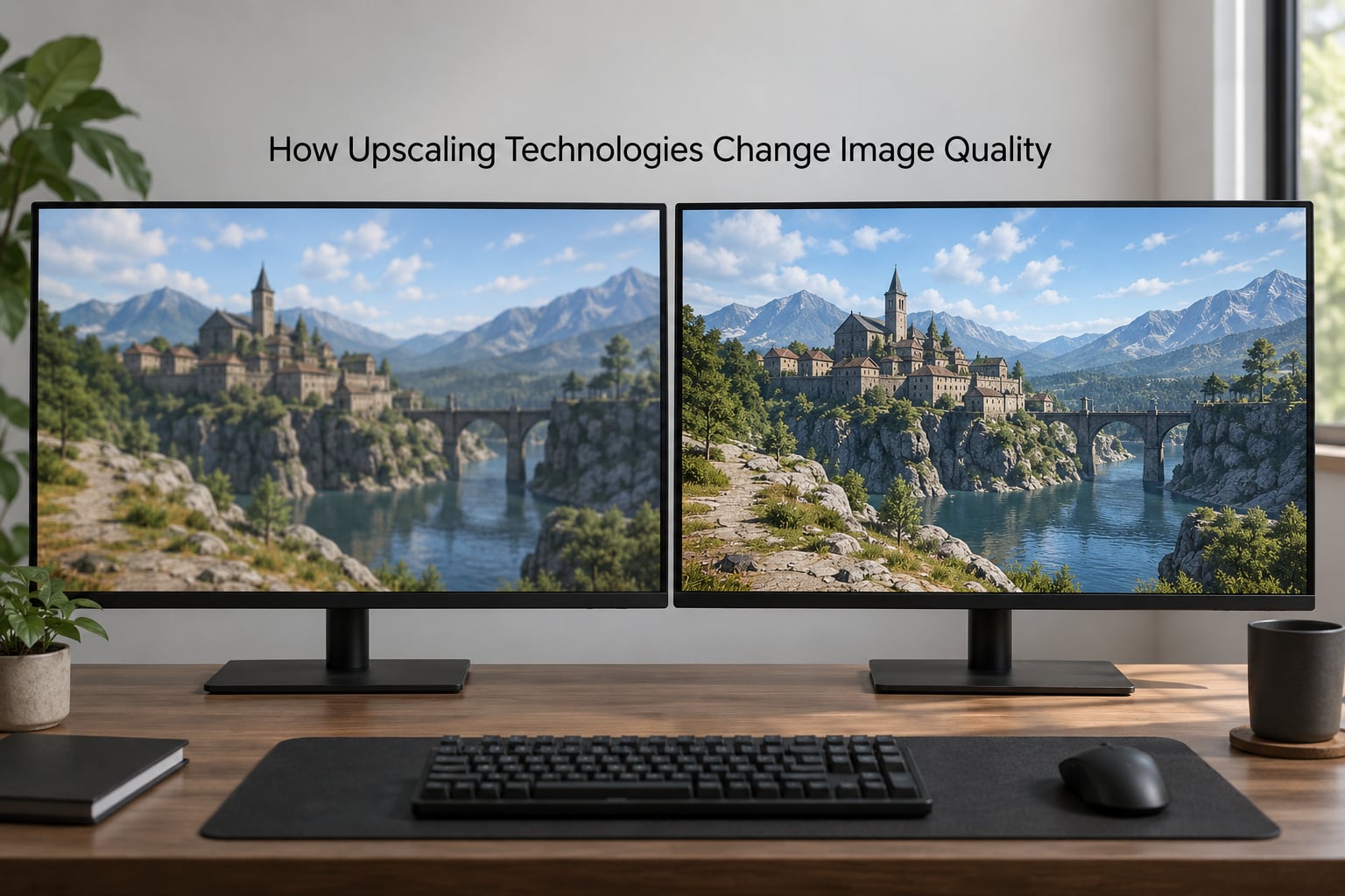 How Upscaling Technologies Change Image Quality