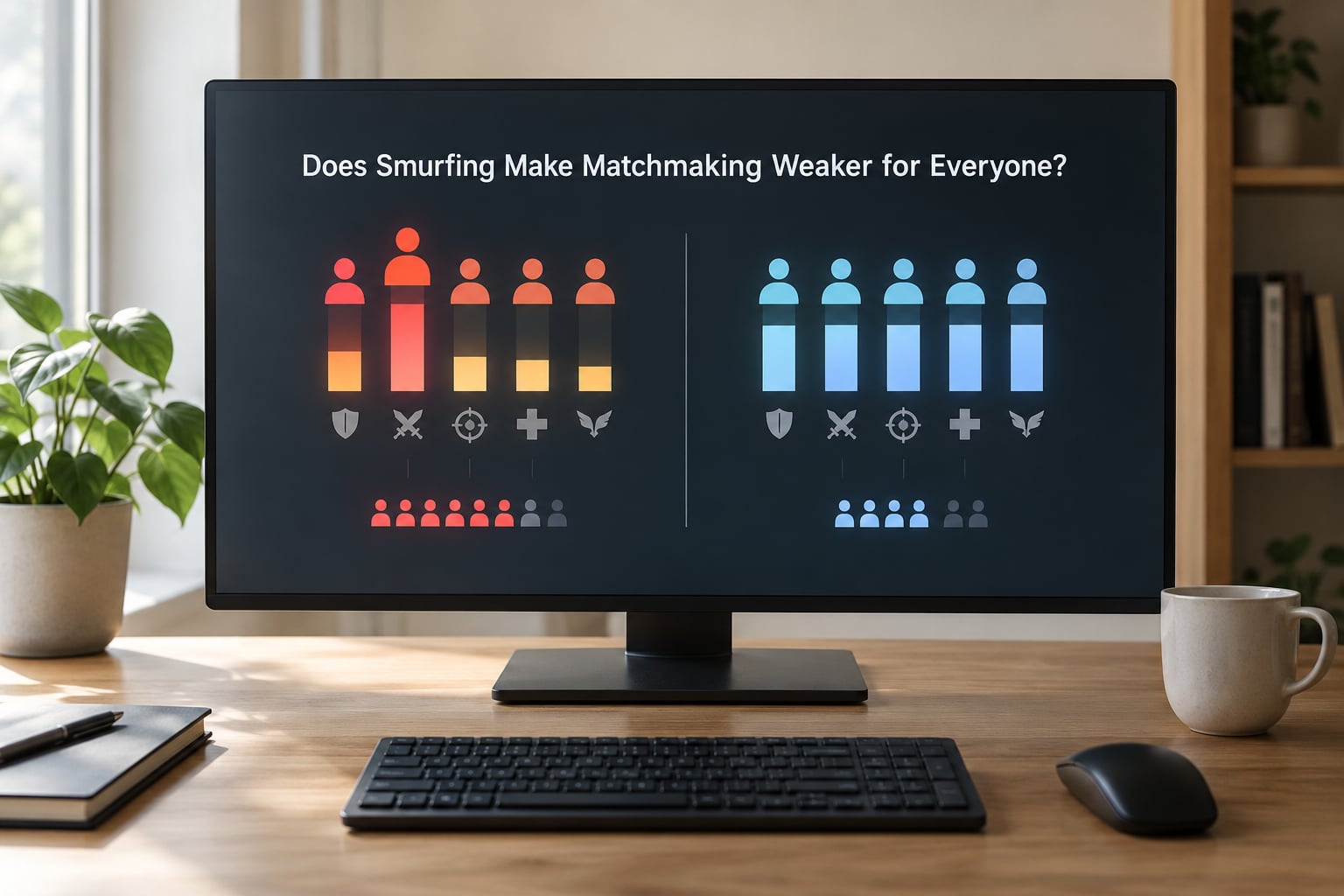 Does Smurfing Make Matchmaking Weaker for Everyone?