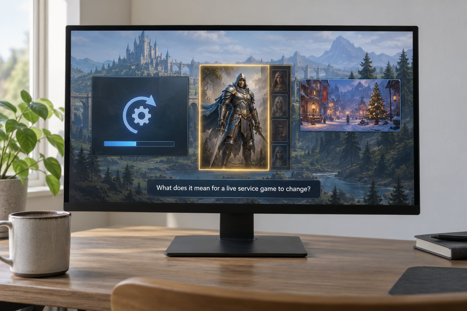 What does it mean for a live service game to change?