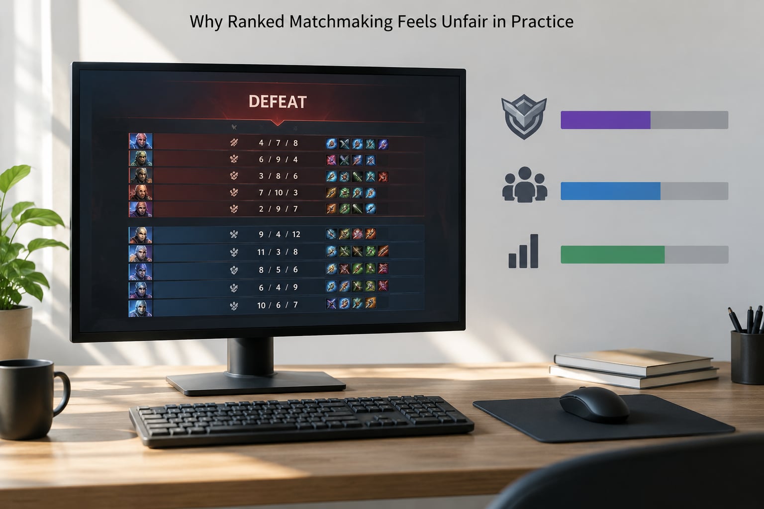 Why Ranked Matchmaking Feels Unfair in Practice